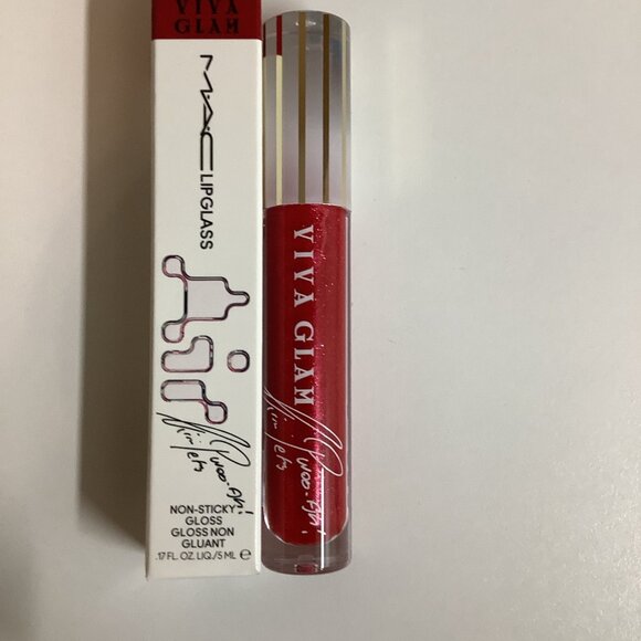 MAC Viva Glam Lipglass Air Lipgloss New In Box, 100% AUTHENTIC, Limited-Edition - Picture 3 of 4